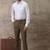 White plain cotton formal shirt - spread collar - men shirts