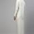 White plain cotton blend shirt & veshti - dhoti