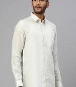 White classic cotton shirt - men shirts