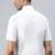 White plain cotton spread collar shirt - men shirts