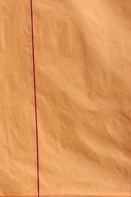brown cotton blend men's shirt and dhoti outfit set 3