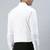White solid cotton shirt regular fit men shirts