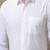 White plain cotton formal shirt - men shirts