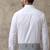 White plain cotton formal shirt - men shirts