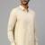 Gold plain cotton shirt - men-shirts