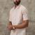 Brown short sleeve shirt ramraj regular fit men shirts