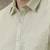 Green plain cotton shirt men-shirts