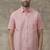 Pink plain cotton shirt men-shirts