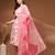 Off white floral printed cotton stitched kurta set with palazzo & dupatta for women