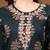 Green floral printed cotton stitched kurta set with palazzo & dupatta for women