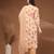 Mustard floral printed cotton stitched kurta set with palazzo & dupatta for women