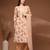 Mustard floral printed cotton stitched kurta set with palazzo & dupatta for women