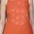 Brown floral printed cotton stitched co-ord set for women