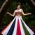 multcolor rayon cotton gamthi  mirror work chaniya choli