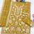 Yellow georgette embroidered sharara set