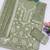 Green georgette embroidered sharara set
