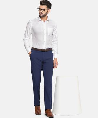 Blue strechable trousers 2