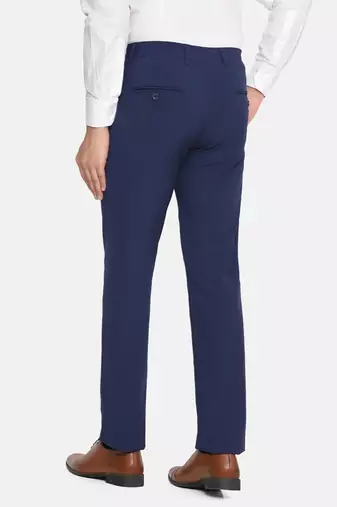 Blue strechable trousers