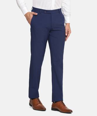 Blue strechable trousers 4