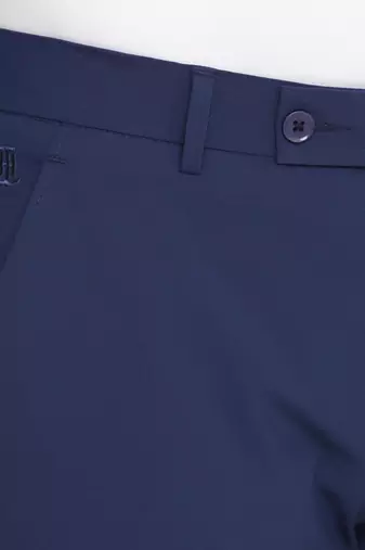 Blue strechable trousers
