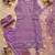 Lavender net sequins palazzo set