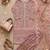 Peach net sequins palazzo set