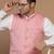 Pink linen jacket for men
