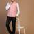 Pink linen jacket for men