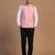 Pink linen jacket for men