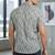 Green floral printed cotton shirt for men
