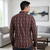 Multicolor floral printed cotton shirt for men