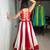 multicolor pure rayon Navratri gamthi mirror work chaniya choli 