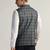 Mens grey check nehru jacket