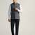 Mens grey check nehru jacket