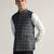 Mens grey check nehru jacket