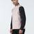 Pink linen jacket for men