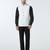 White self design nehru jacket