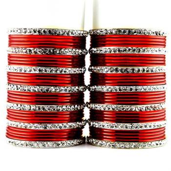 metel suhag chura red colour size-2.4,2.6,2.8,2.10 1