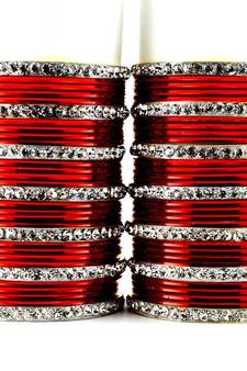 metel suhag chura red colour size-2.4,2.6,2.8,2.10