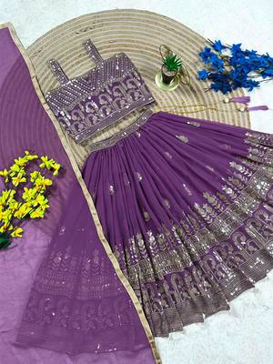 Kids pich fuax lehenga choli dupata  embroidery work 2