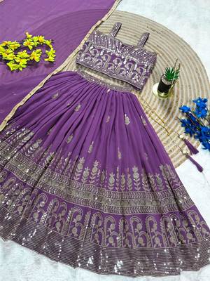 Kids pich fuax lehenga choli dupata  embroidery work 4