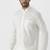 Cream plain regular kurta