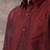 Ramraj maroon plain cotton shirt and veshti set
