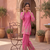  pink casual co-ord set with floral print
