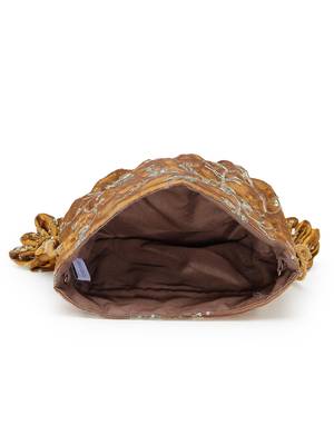  jashn edit copper faux silk floral embellished potli 6