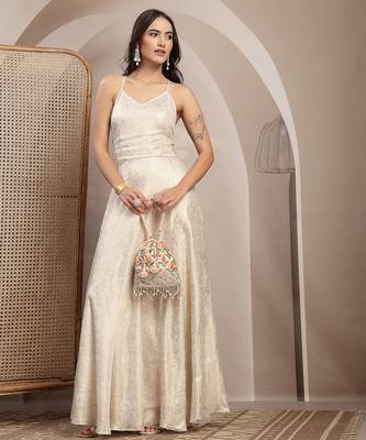 jashn edit beige faux silk floral print potli 8