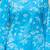 Blue floral printed cotton tunic short kurti top for women
