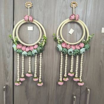 Traditional Decorative Handmade Multicolour Moti Chudi Peony Hanging for Decoration  (SMALL13) 1