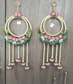 Traditional Decorative Handmade Multicolour Moti Chudi Peony Hanging for Decoration  (SMALL13)