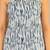 White floral printed cotton tunic short kurti top for women